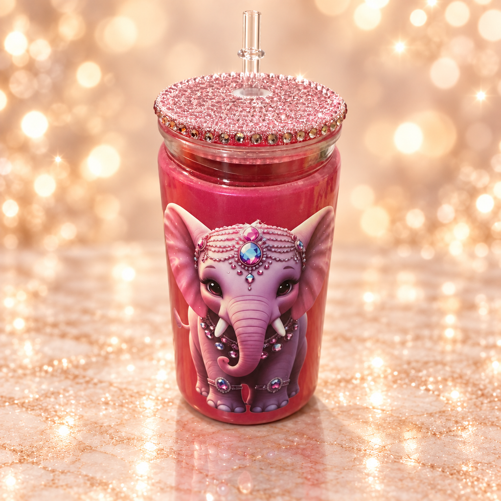 Rose Jewel Elephant Cup — alternate photo 080 with matching studio backdrop