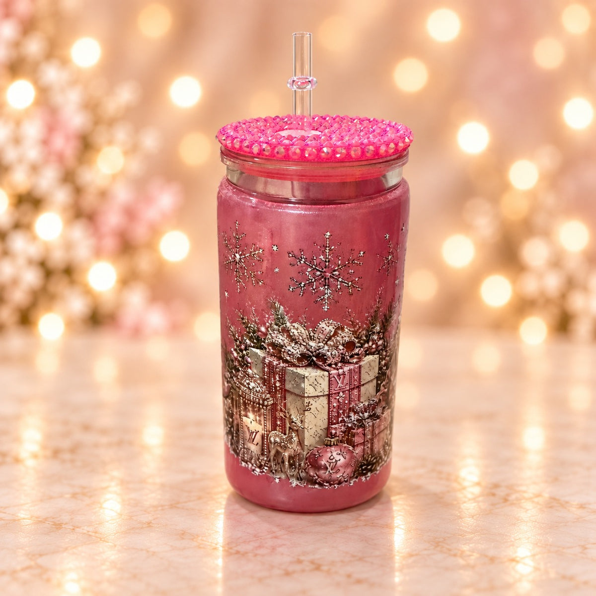 Pink Santa Fashion Cup — alternate photo 086 (original photograph)