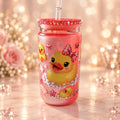 Pink Duck Bow Cup — studio product photograph