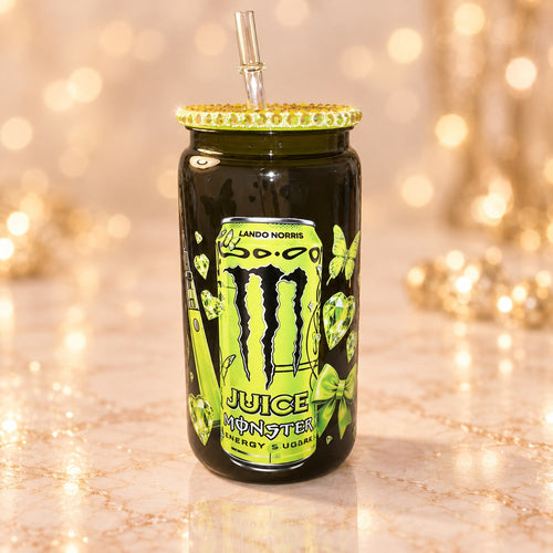 Black Lime Energy Cup — studio product photograph