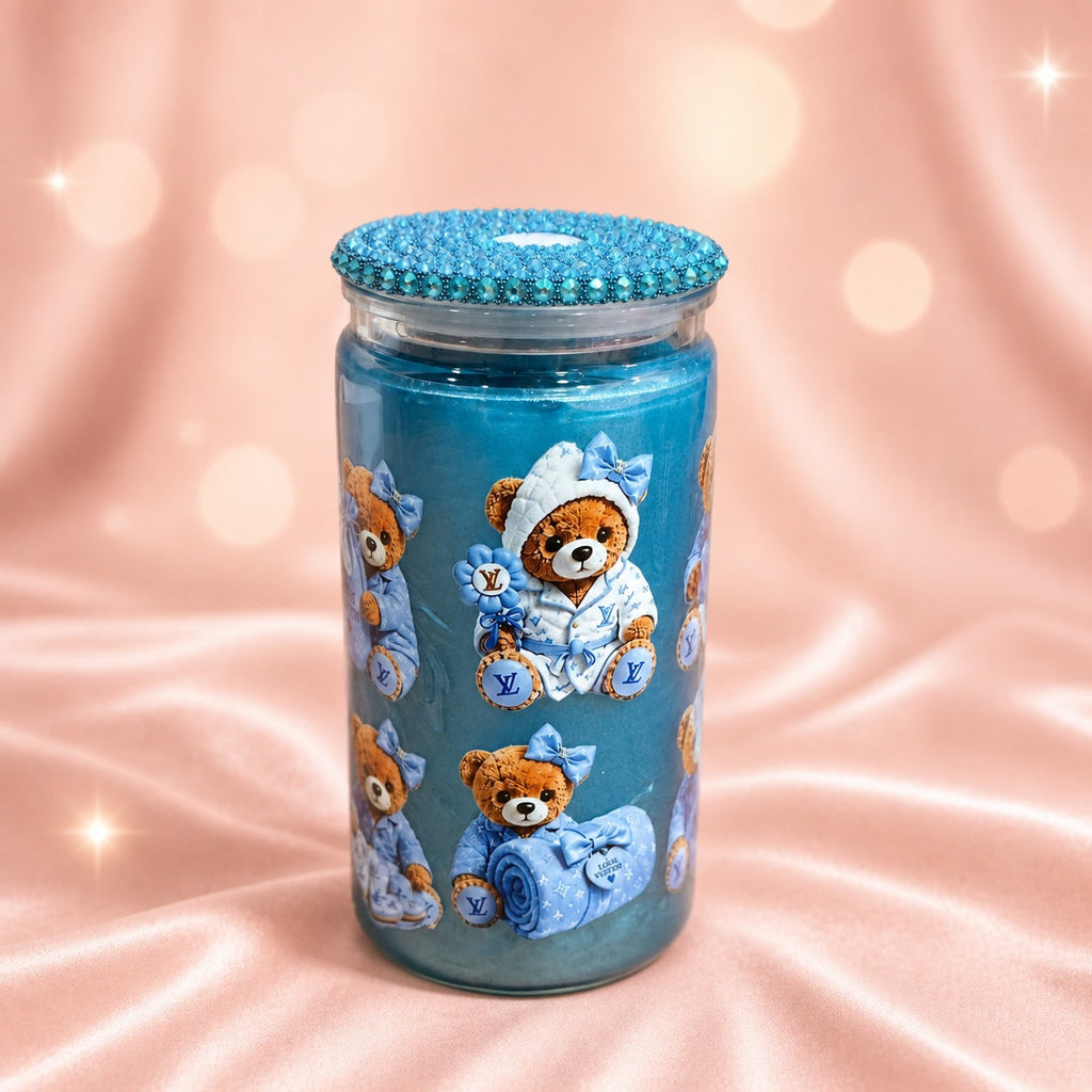 Blue Teddy Sparkle Cup — photograph 2