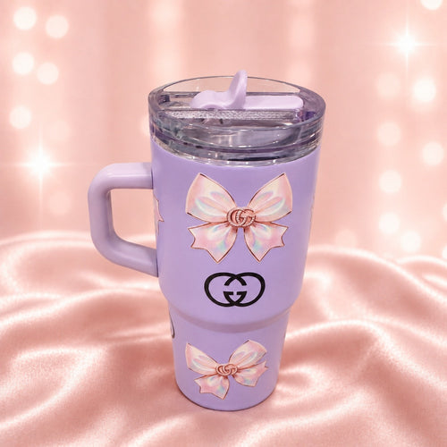 Lavender Bow Tumbler — photograph 2