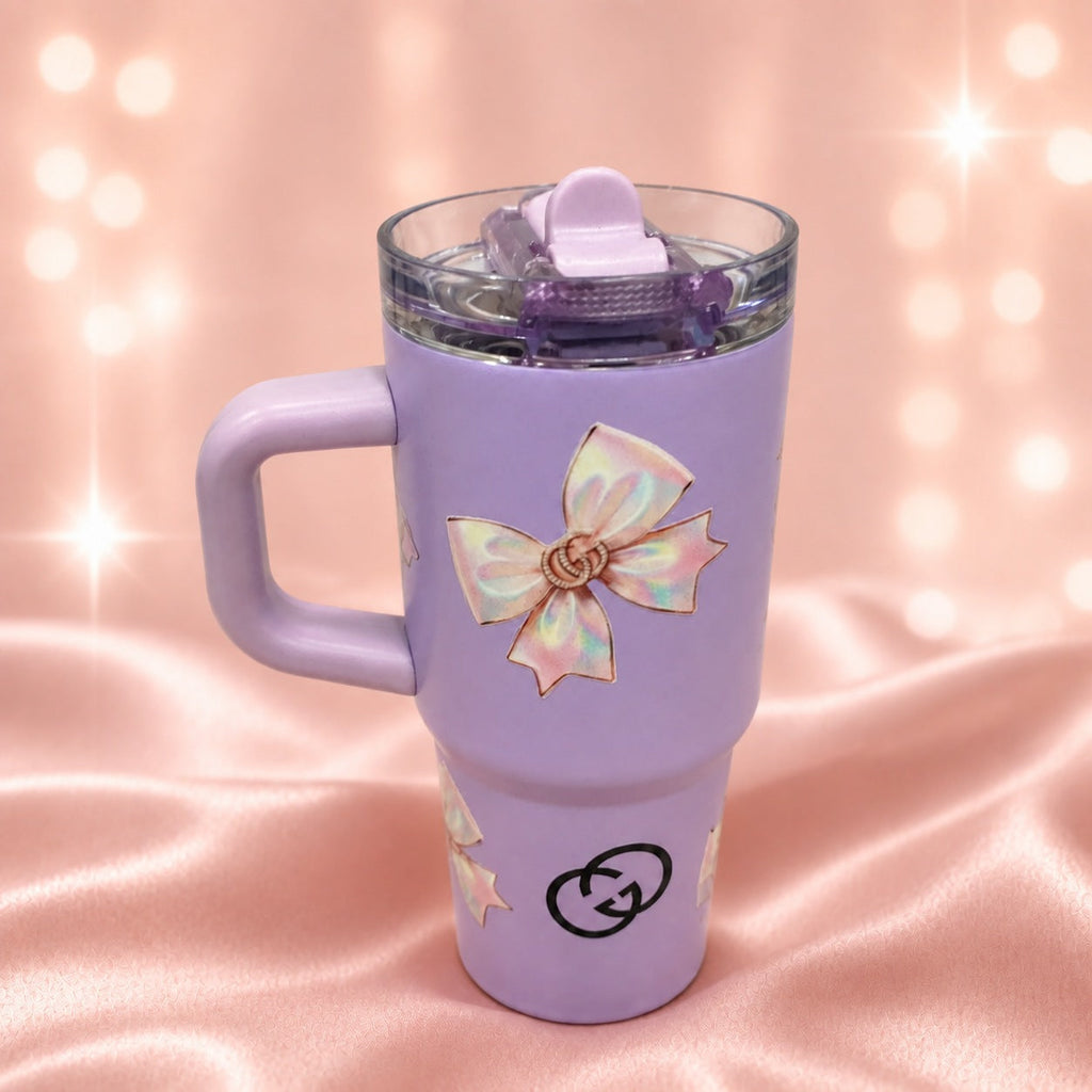 Lavender Bow Tumbler — photograph 1
