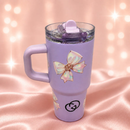 Lavender Bow Tumbler — photograph 1