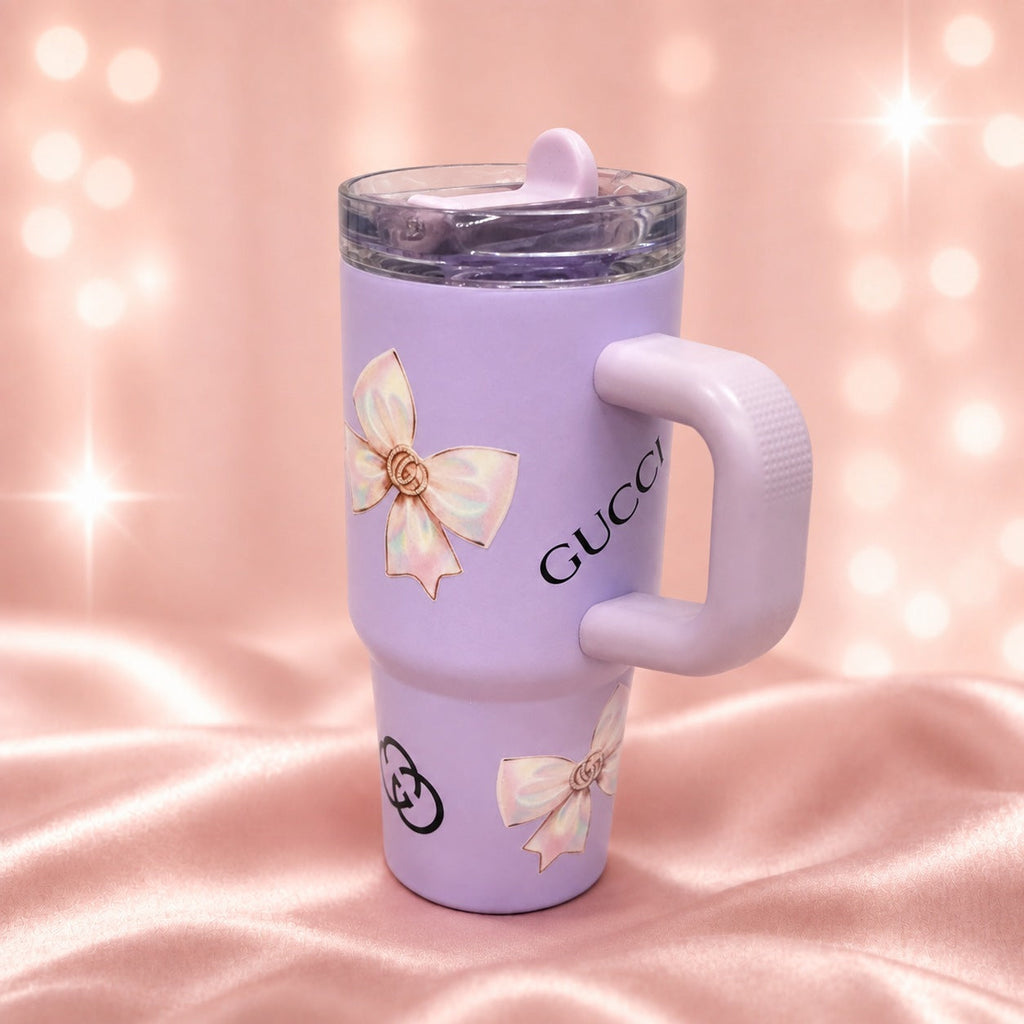 Lavender Bow Tumbler — photograph 3