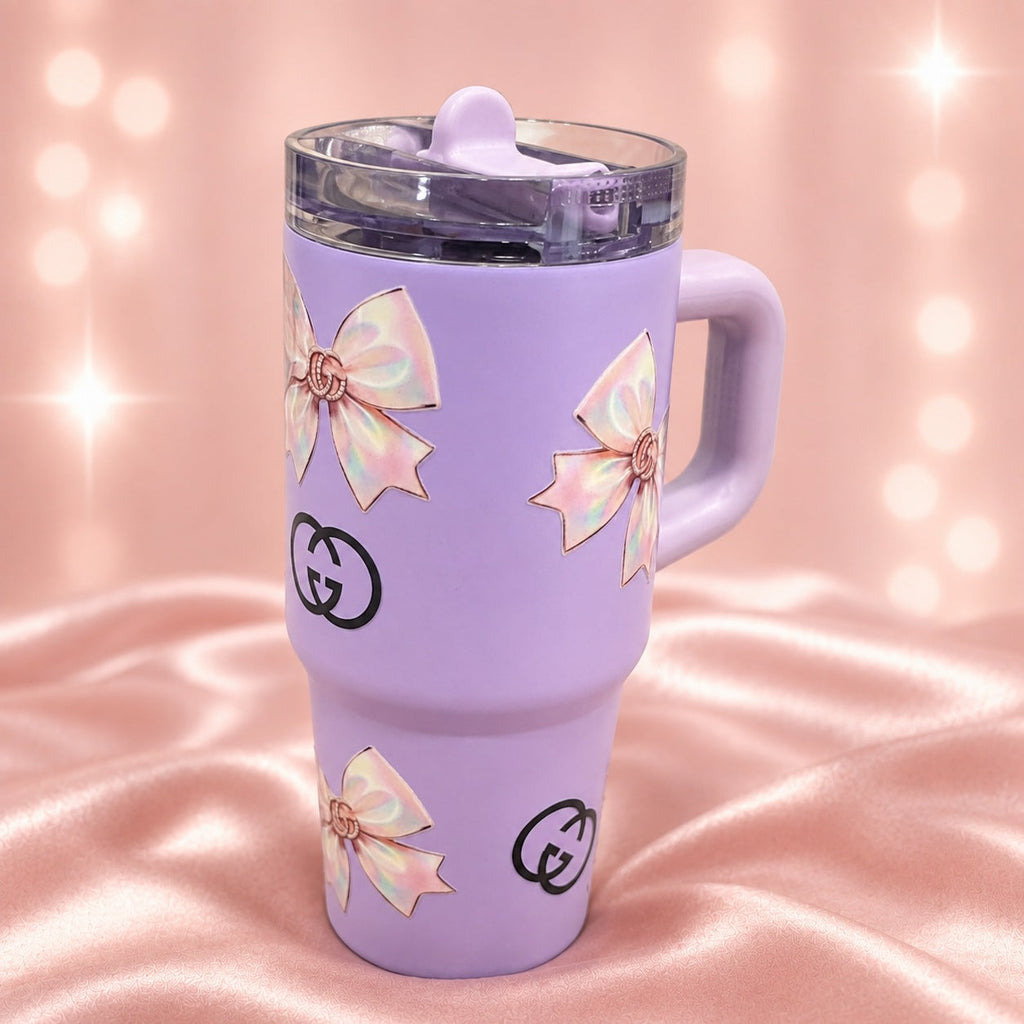 Lavender Bow Tumbler — photograph 4